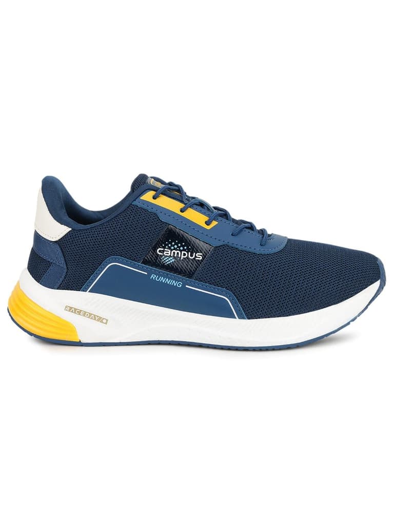 TITANIUM Blue Men's Running Shoes — Blue / 6