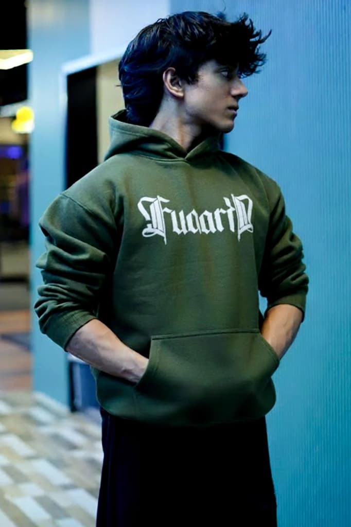 Brookline Oversized Hoodie Olive — S