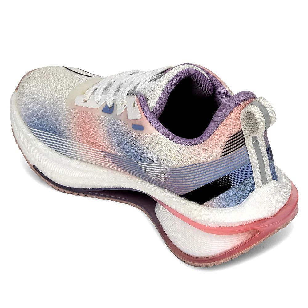 Leap7x Purple Sports Lacing Running Shoes For Women ARMENIA By Liberty — photo 5