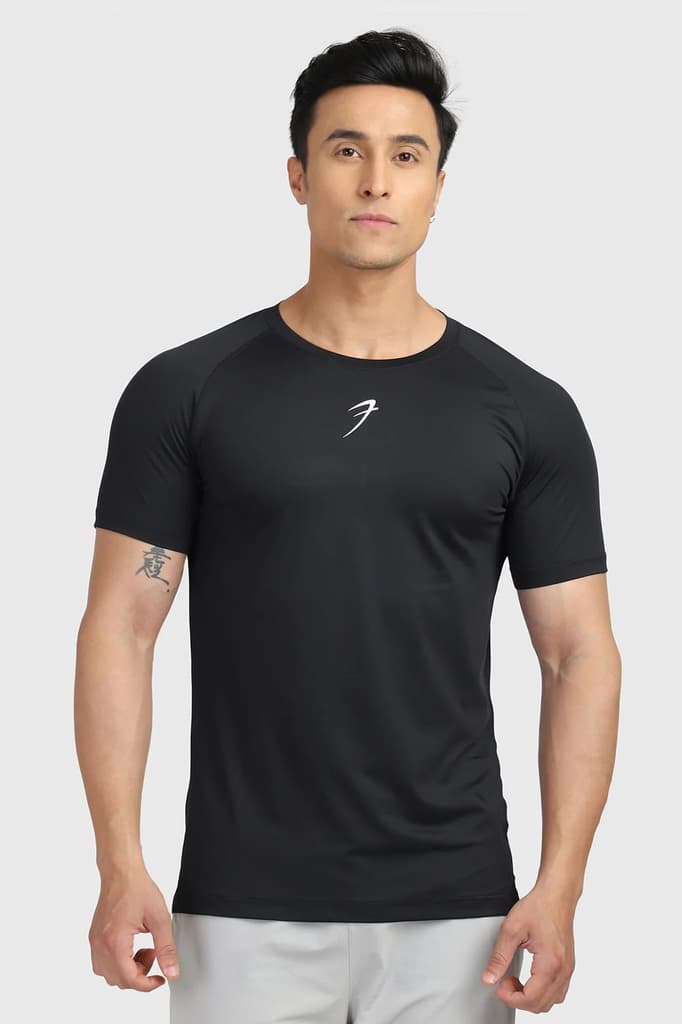 Sleek T-shirt Black / Logo — photo 4
