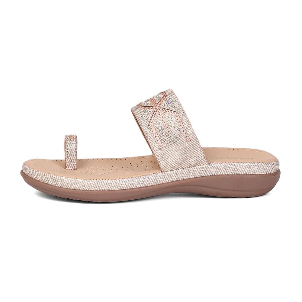 Healers ESL-2 Women's Peach Casual Slip-On Slippers - PARTY EDIT Special — photo 5