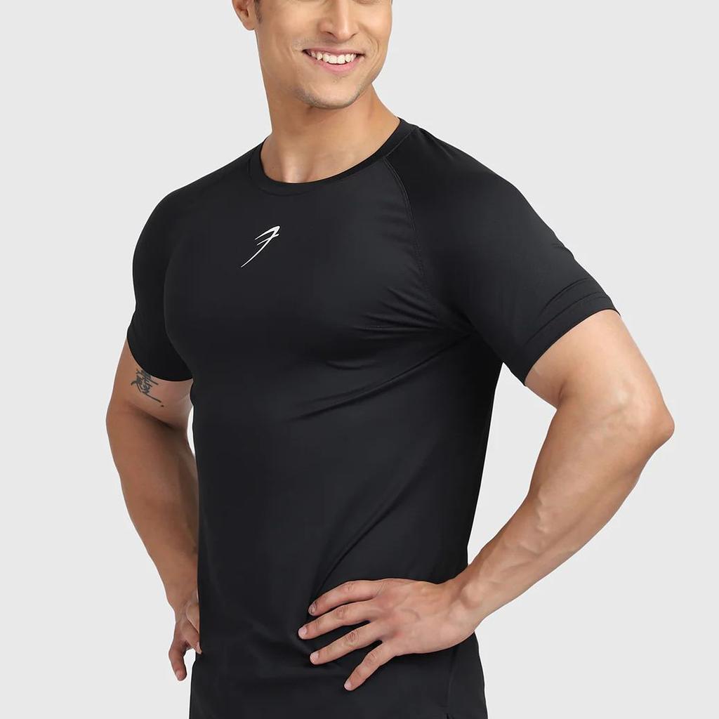 Sleek T-shirt Black / Logo