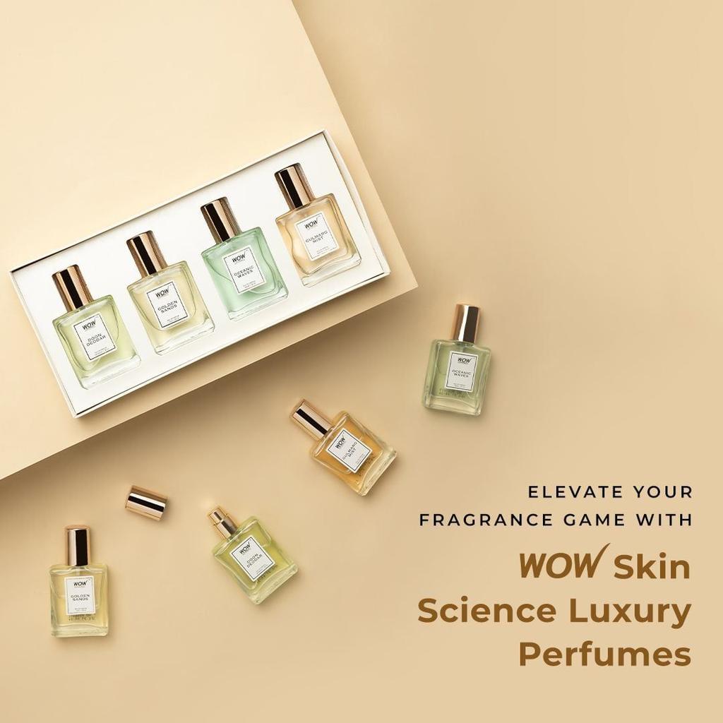 Men's Luxury Eau De Parfum Collection Four Captivating Scents