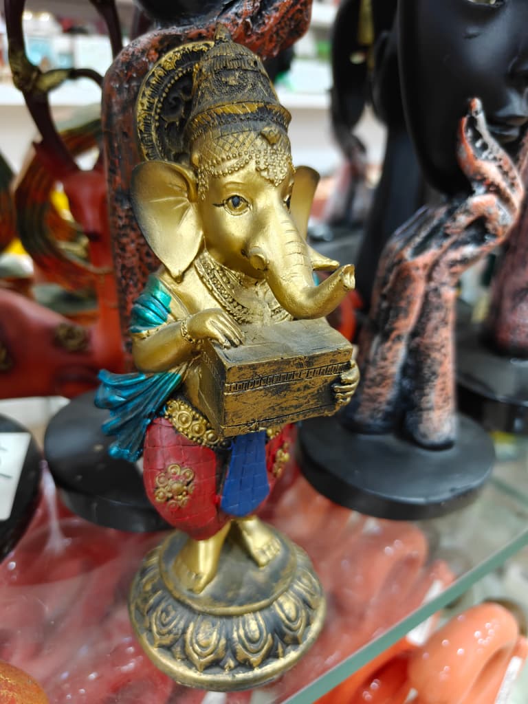 Gold Elephant Statue | Decorative | Gift | Home Decor