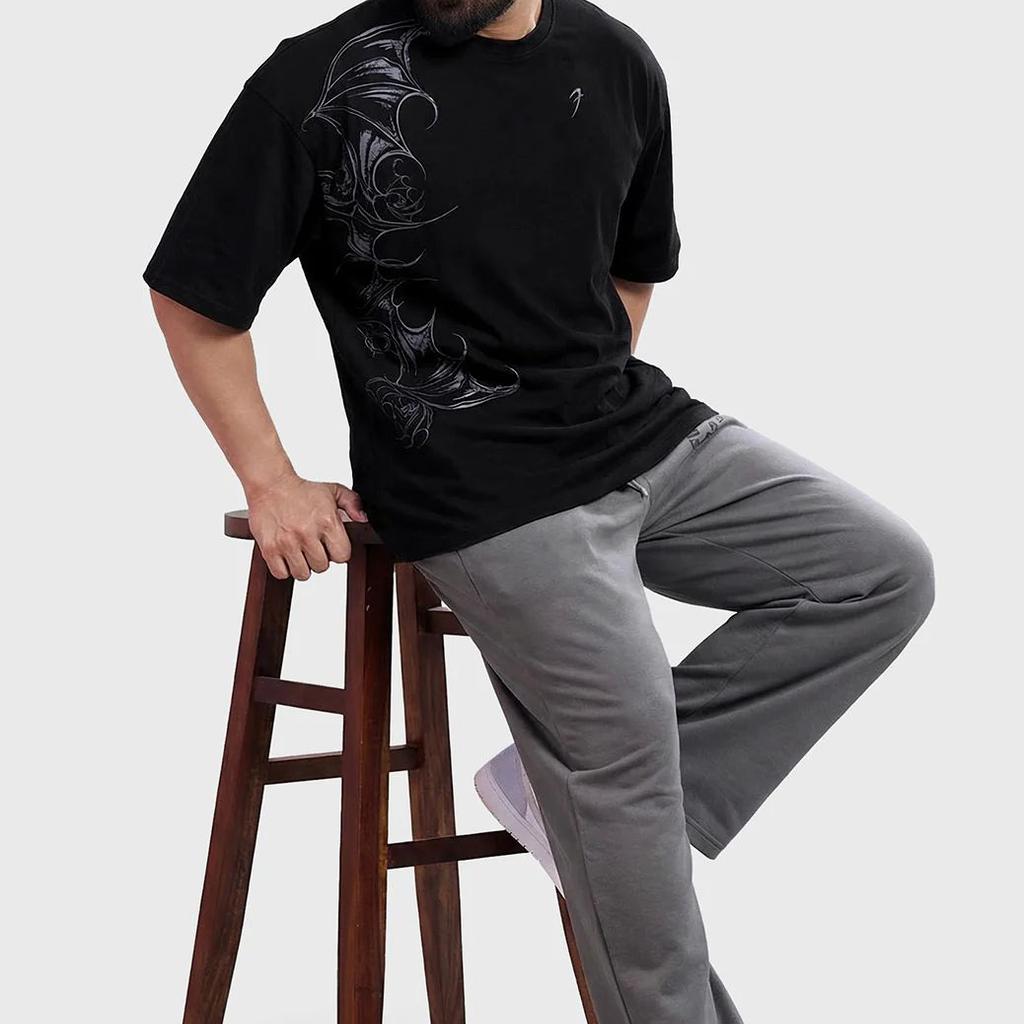 Void Angel Oversized T-shirt Black