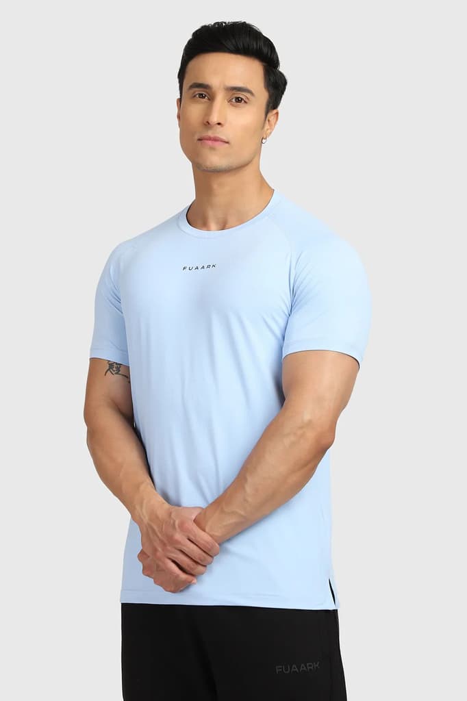 Sleek T-shirt Sky Blue — photo 4