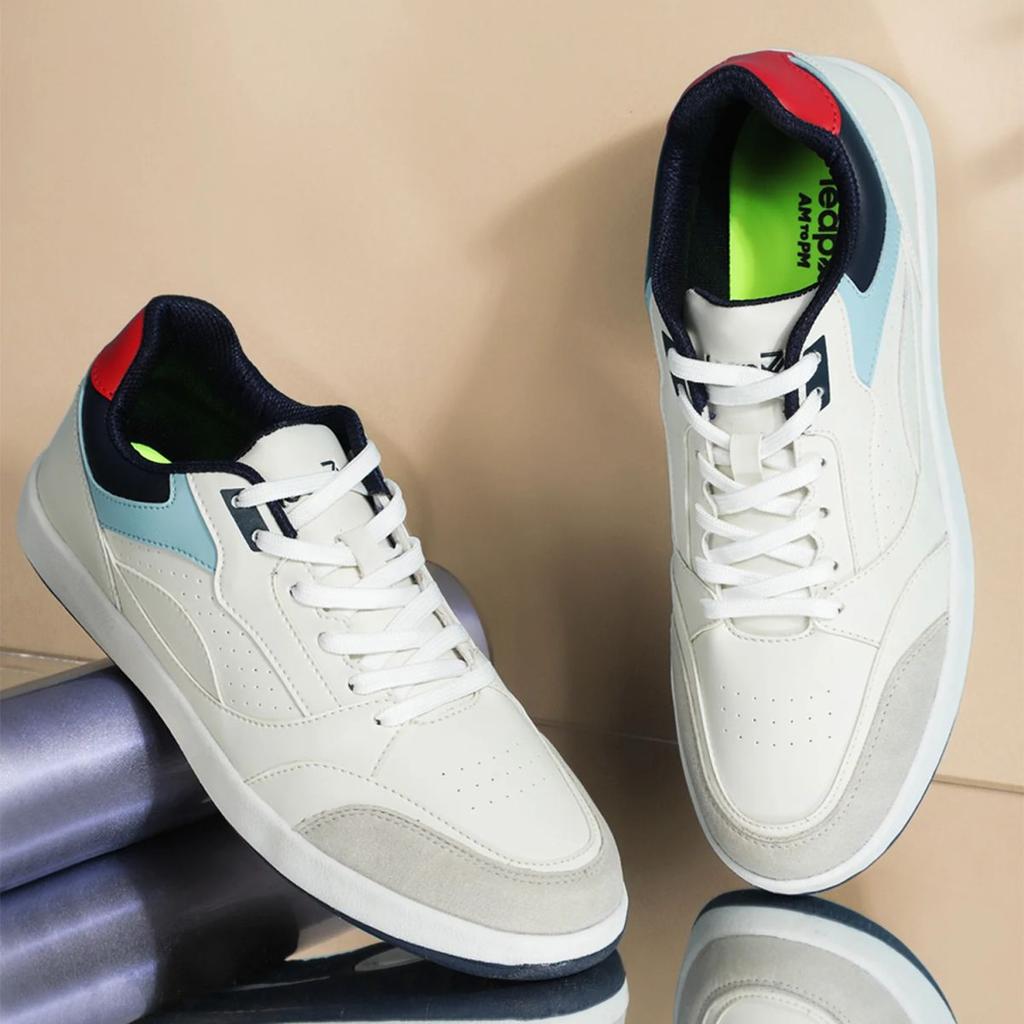 Leap7x Sky Blue Casual Lacing Sneakers For Men CLASTO-1E By Liberty — photo 5