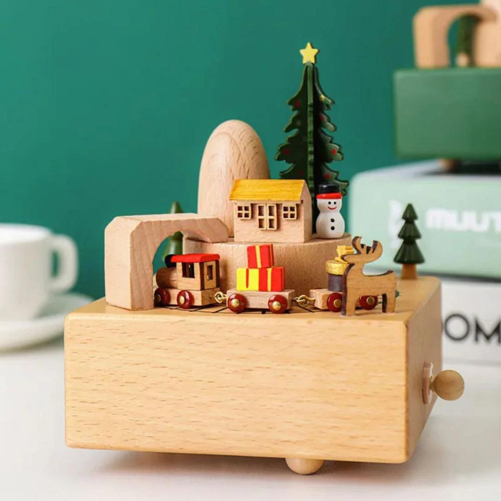 Christmas Train Music Box | Mountain Tunnel and Train Music Box — photo 5