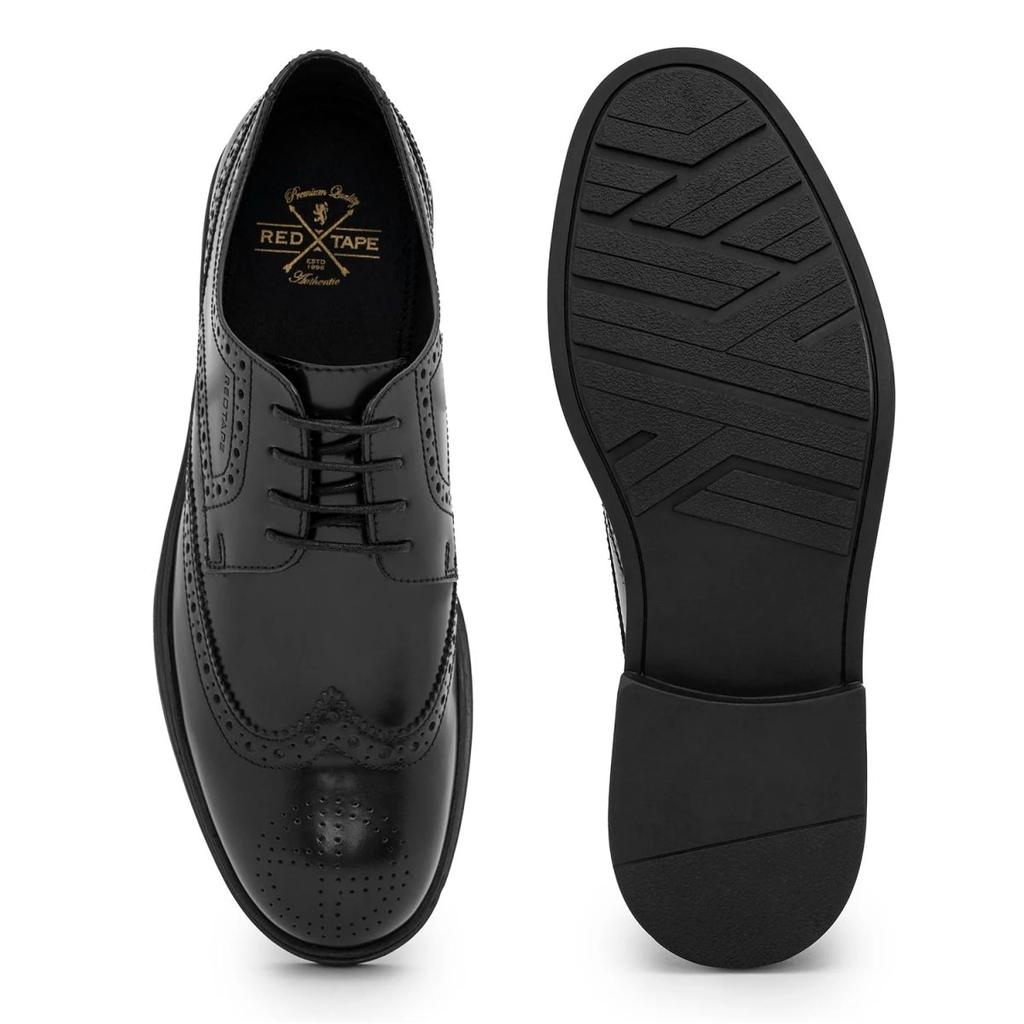Derby Shoes for Men in Black | Low-Cut Formal Dress Shoes. — photo 5
