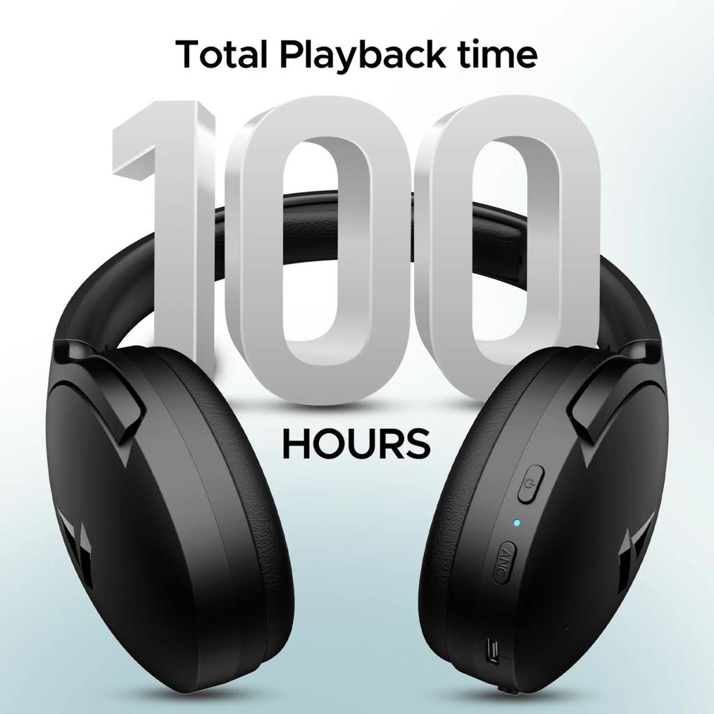 boAt Rockerz 551ANC | Noise Cancelling Wireless Headphone, Upto 100 Hours Playback, 40mm Driver, ENx™ Technology, Custom-tuned EQ Mode — photo 7