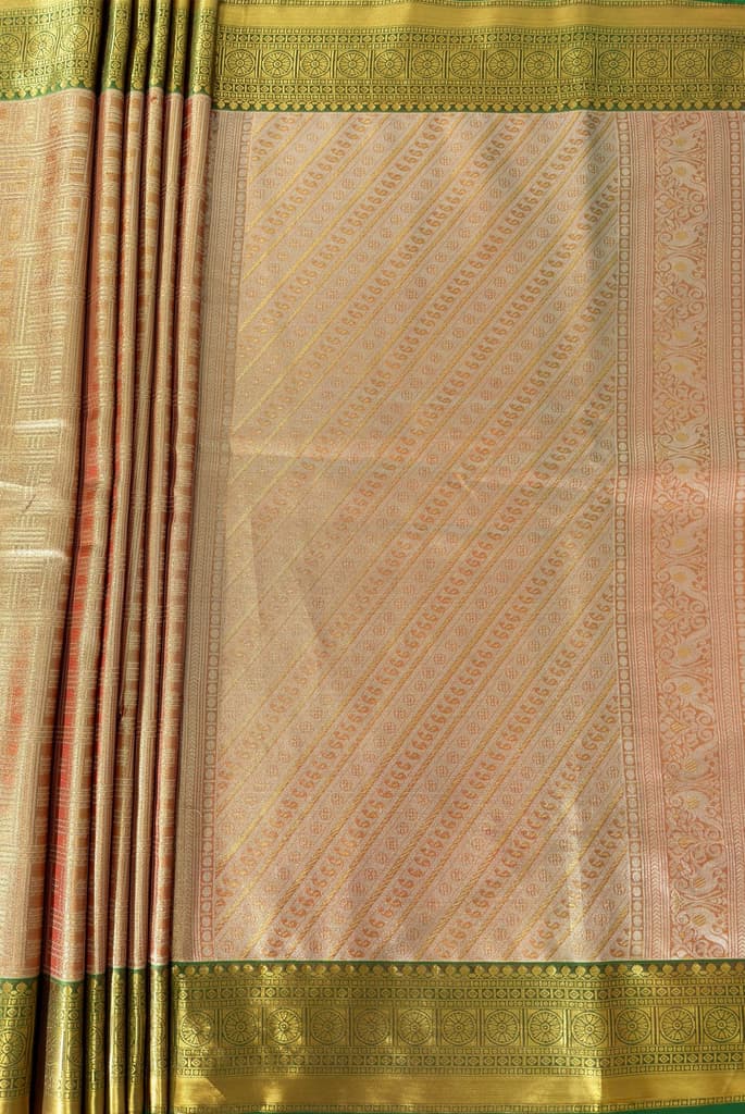 MIMOSA Women's Woven Design Kanjivaram Style Art Silk Saree with Blouse Piece - Maroon (SA00001522MRFREE) — photo 7