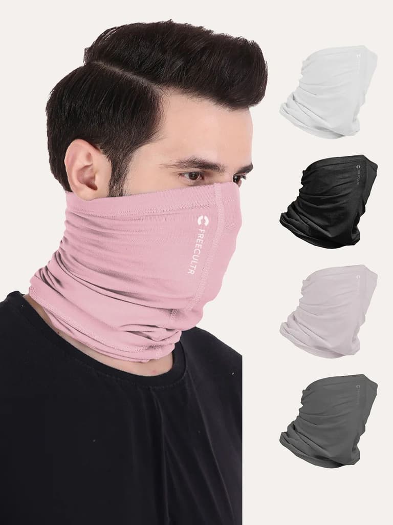 Unisex Organic Bandana Masks - Plain (Pack of 5) — photo 10