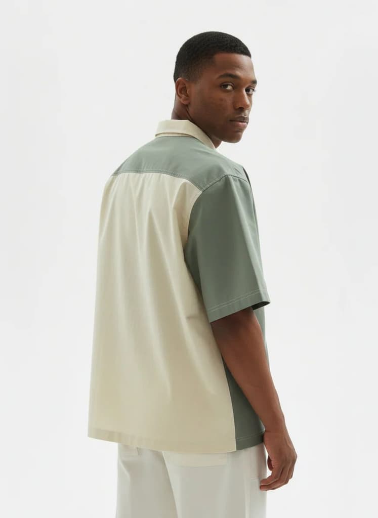 Colourblocked Casual Shirt // 001 — photo 3