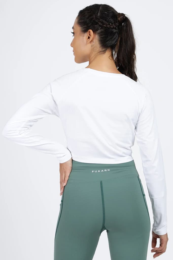 Legacy Crop Top T-shirt White — photo 6