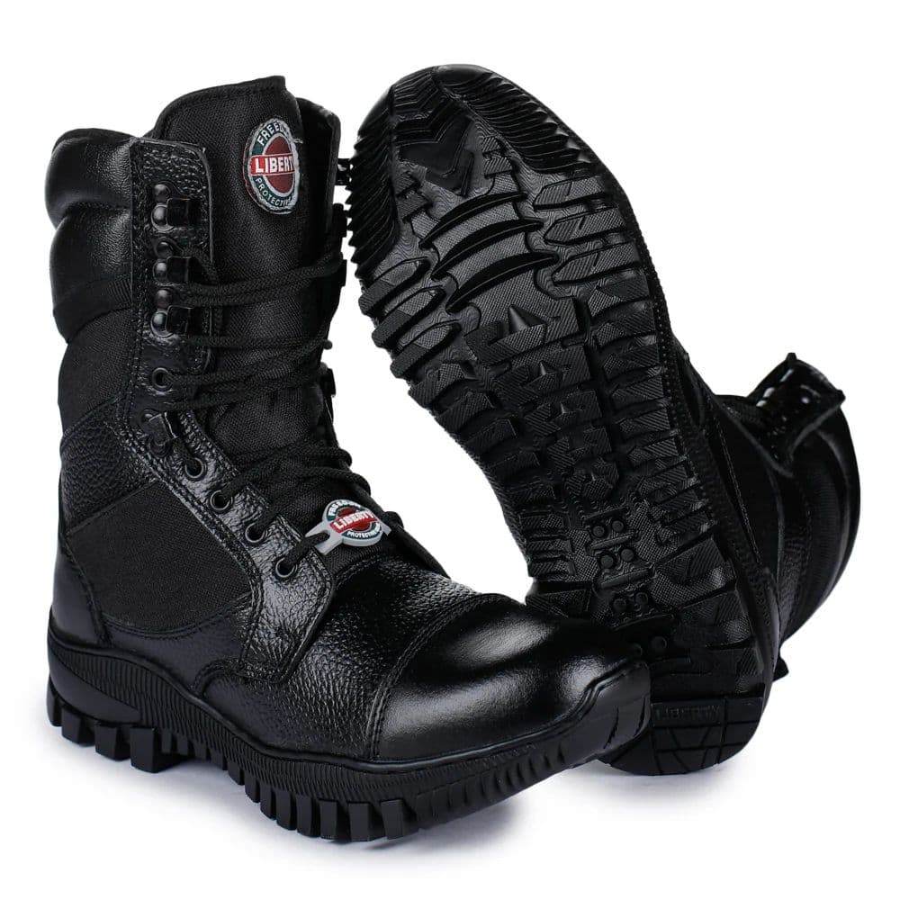 Freedom By Liberty Mens SOLDIER-1 Defence Lacing Black Trekking Boots — photo 7