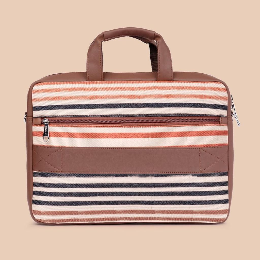 Arin Laptop Bag - Qutub Stripes — photo 4