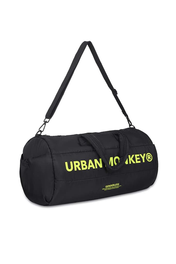Pack of 2 Puffer bags // Neon On Black