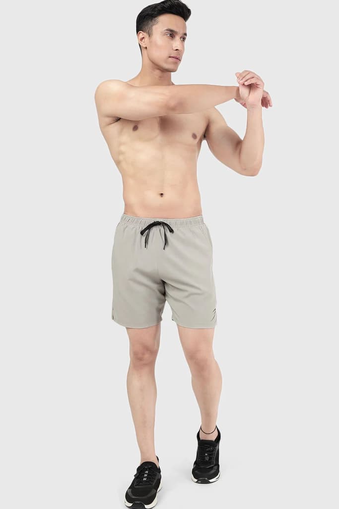2 in 1 Compression Shorts Beige — photo 2