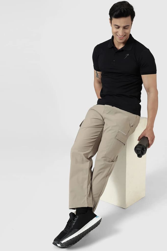Vitality Straight Pants Beige — photo 4