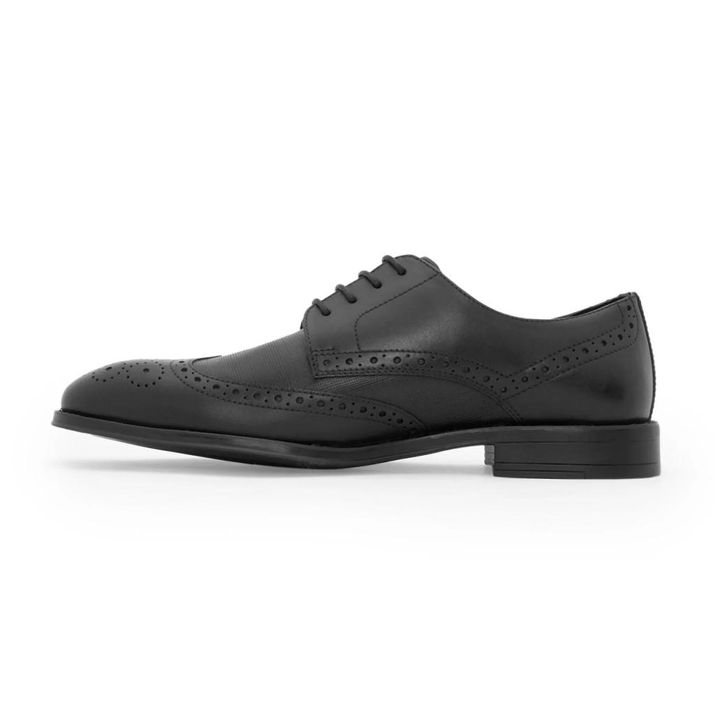 Derby Shoes for Men in Black | Formal Leather Shoes — photo 3