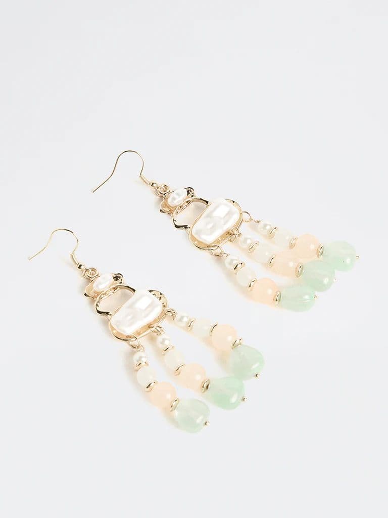 Westside Accessories Multicolour Statement Dangler Earrings