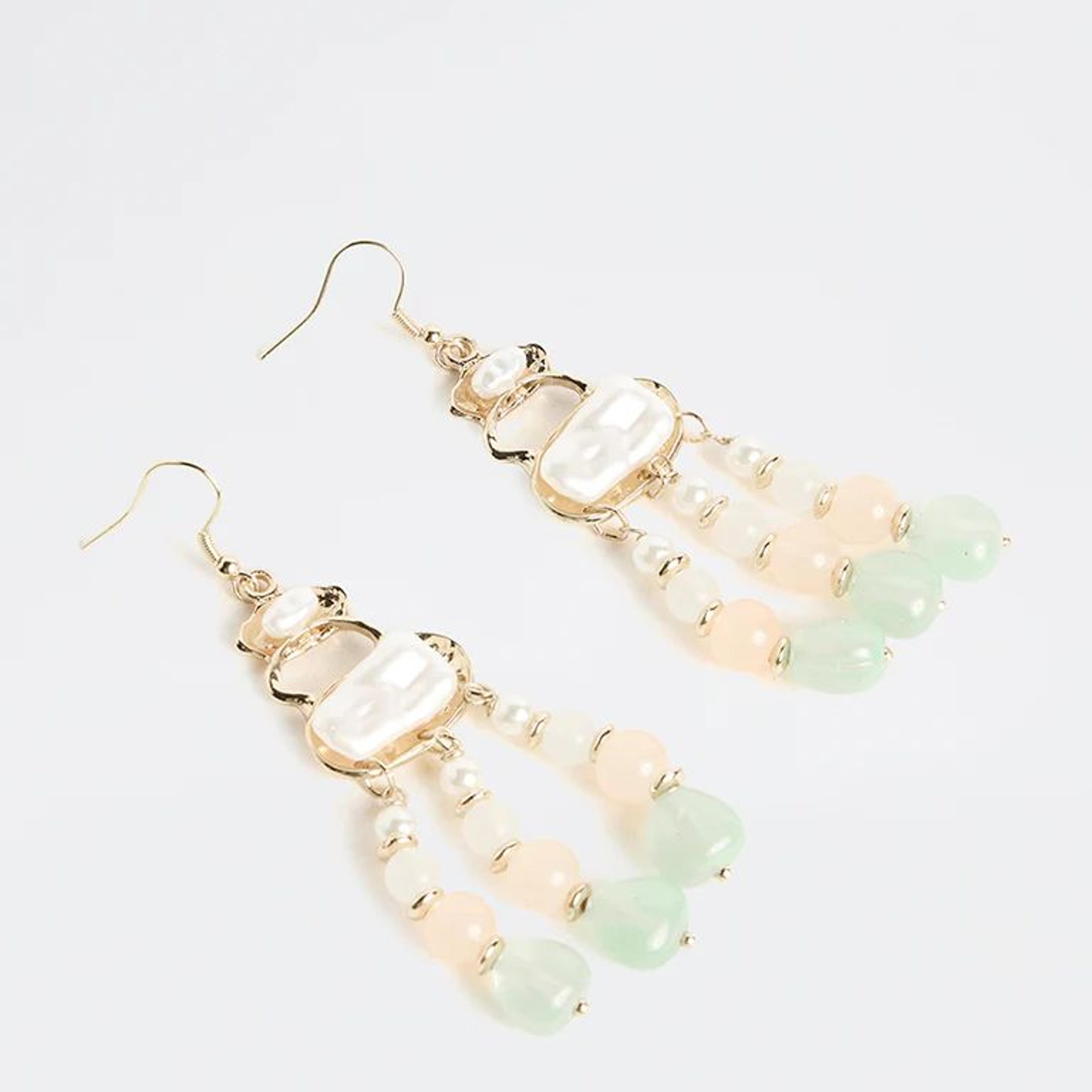 Westside Accessories Multicolour Statement Dangler Earrings