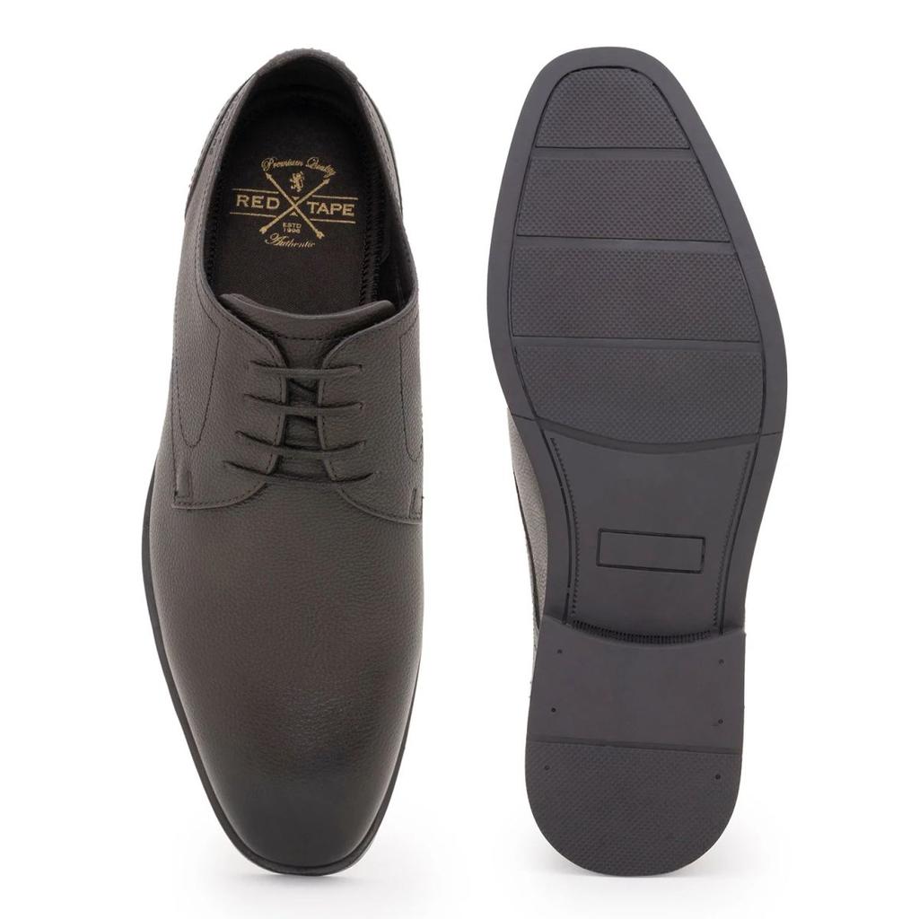 Brown Derby Shoes for Men — photo 5