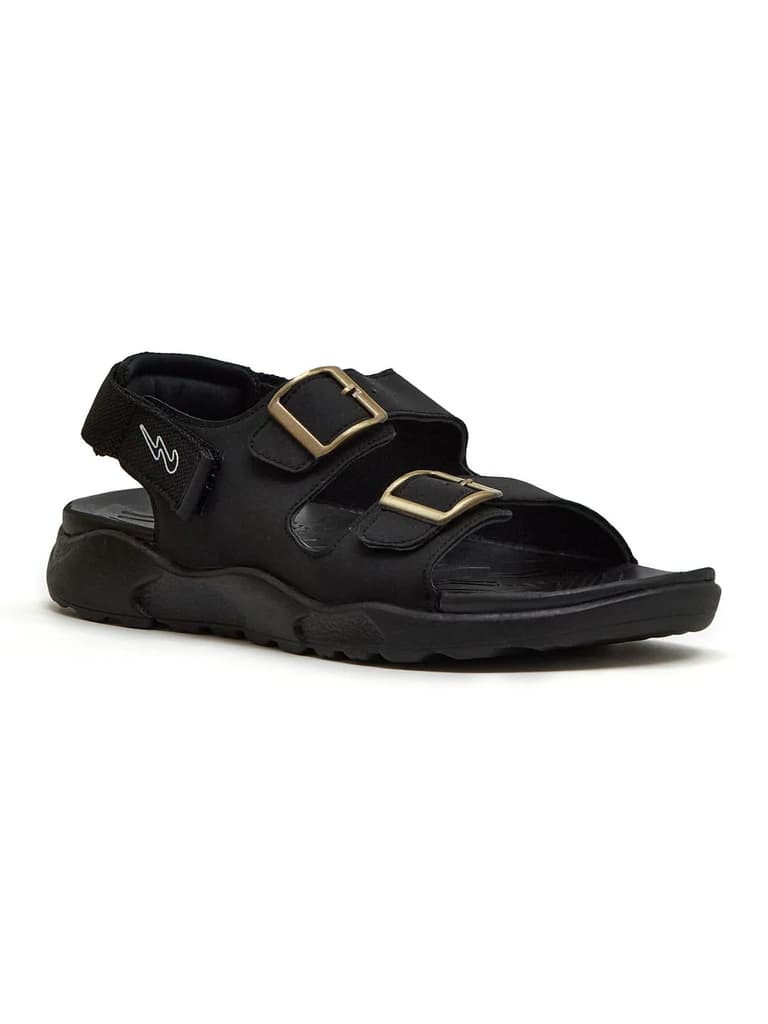 GC-22164 Black Men's Sandals — Black / 6