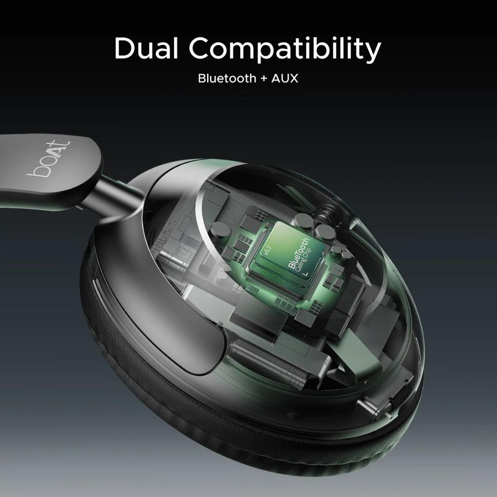 boAt Rockerz 650 Pro | Wireless Headphone with 80 Hours Playback, Dolby Audio, Touch & Swipe Controls — photo 9