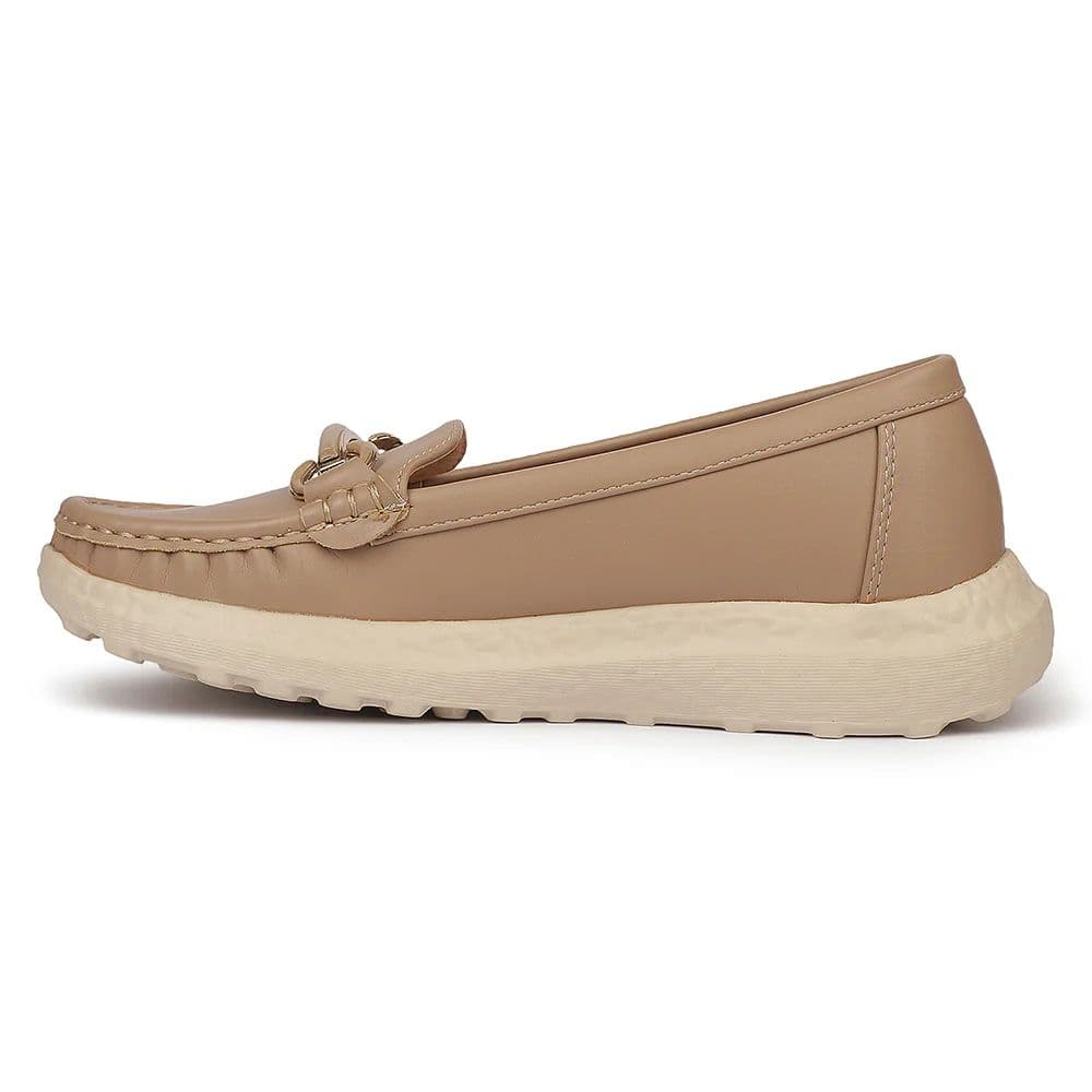 Healers ZQ-FDBL-10 Beige Casual Bellies Shoes for women by Liberty — photo 6
