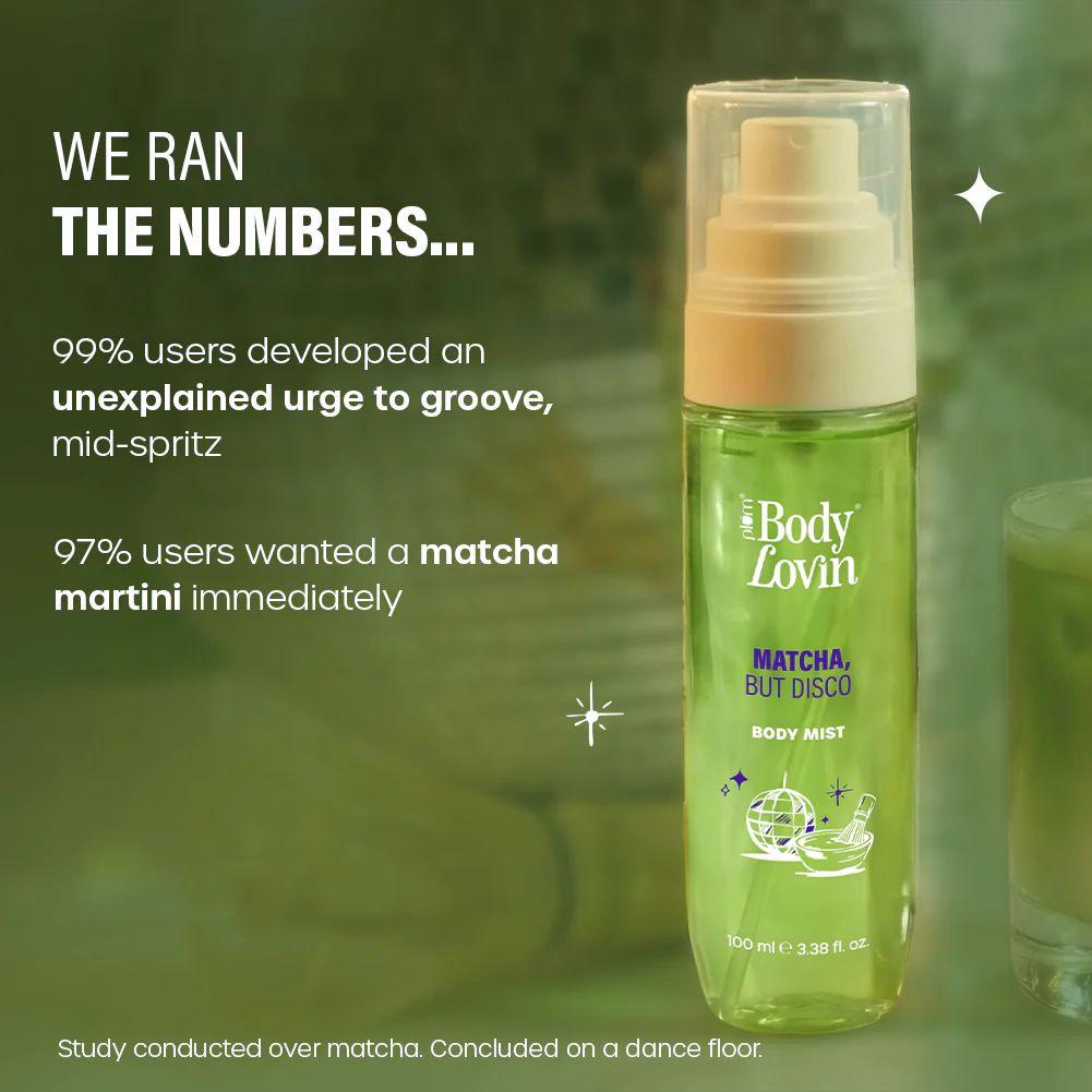 Matcha, But Disco Body Mist by BodyLovin'