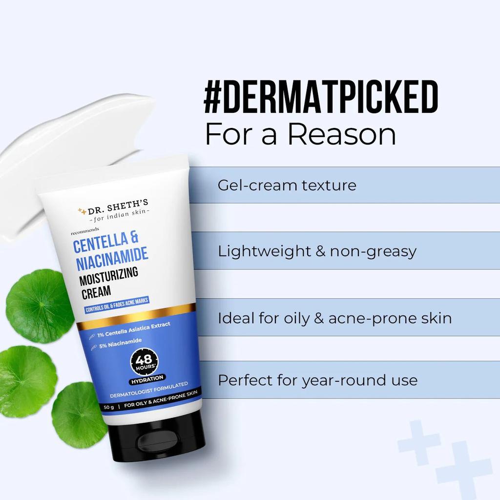 Centella & Niacinamide Moisturizing Cream - 50g