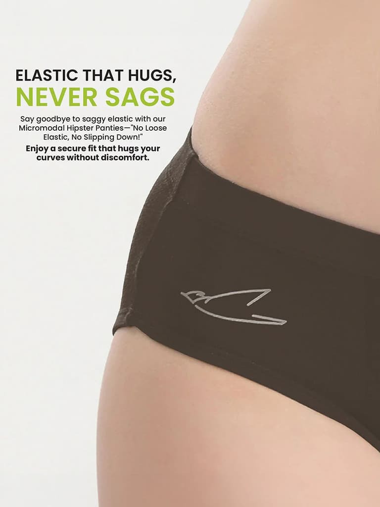 Micromodal Mid Rise Hipster pack of 5 — photo 7