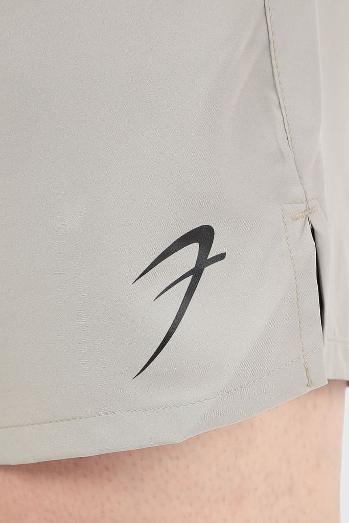 2 in 1 Compression Shorts Beige — photo 4