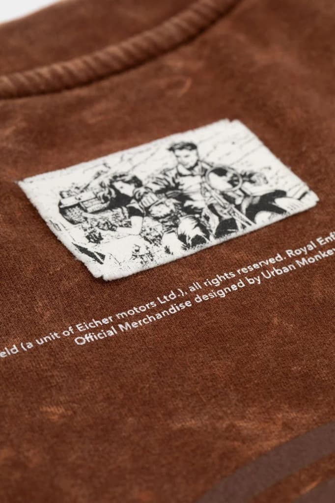 Made Like A Gun Cropped Tee 002_Royal Enfield x Urban Monkey — photo 5