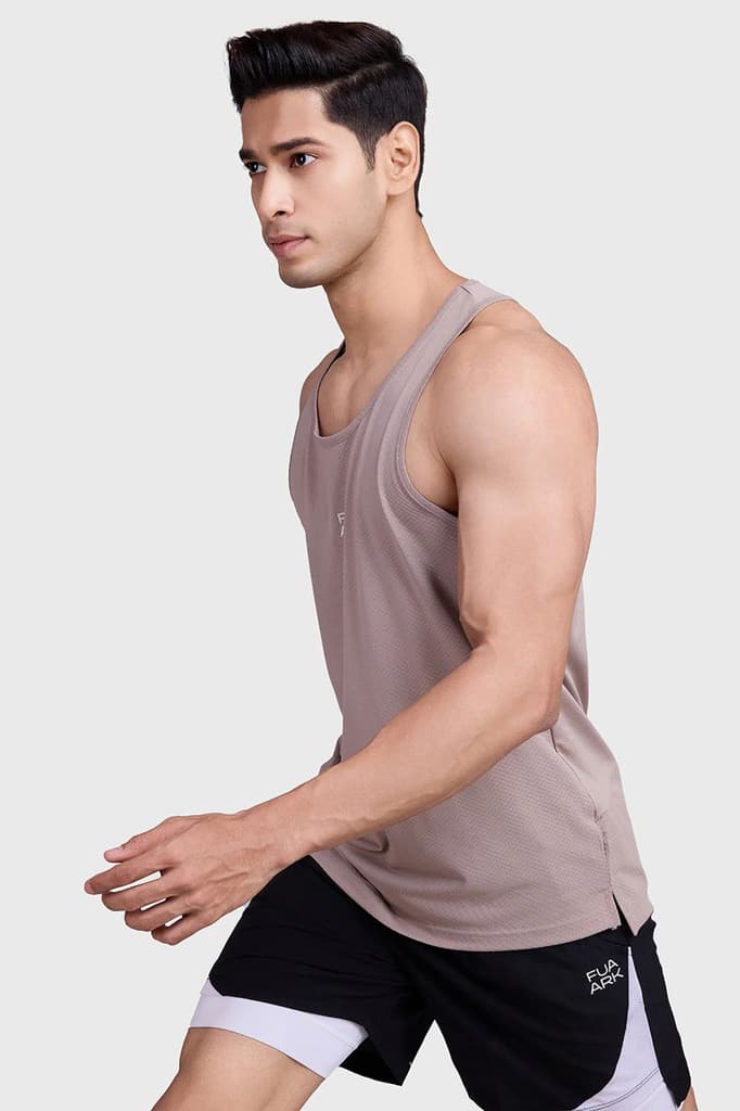 Sprint Running Tank Beige — photo 4