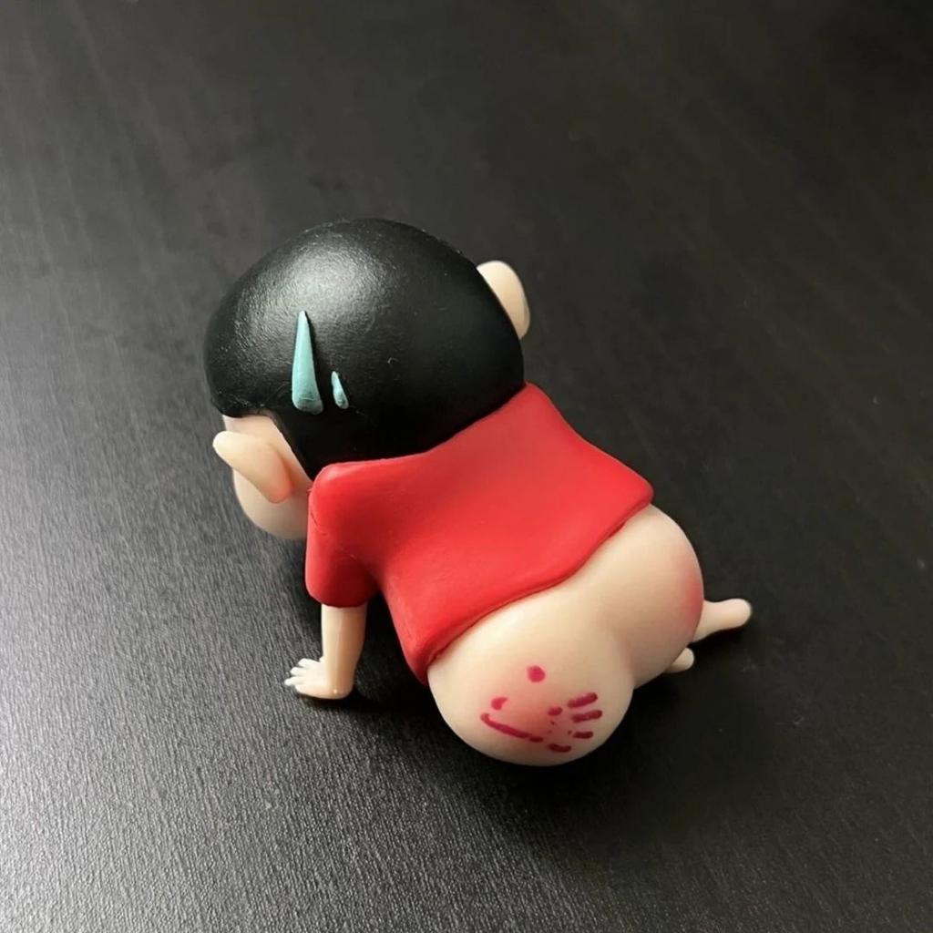Shinchan Crawling Figurine with Blushed Bum – Comic Collectible Gift — photo 3