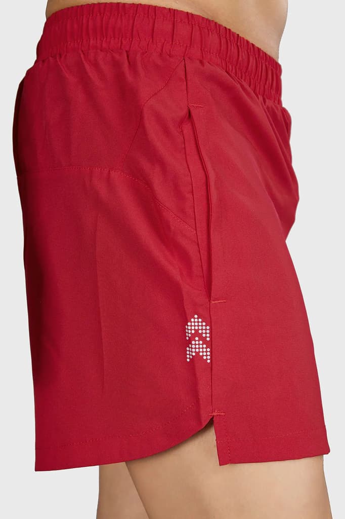 Pulse 4" Running Shorts Red — photo 3