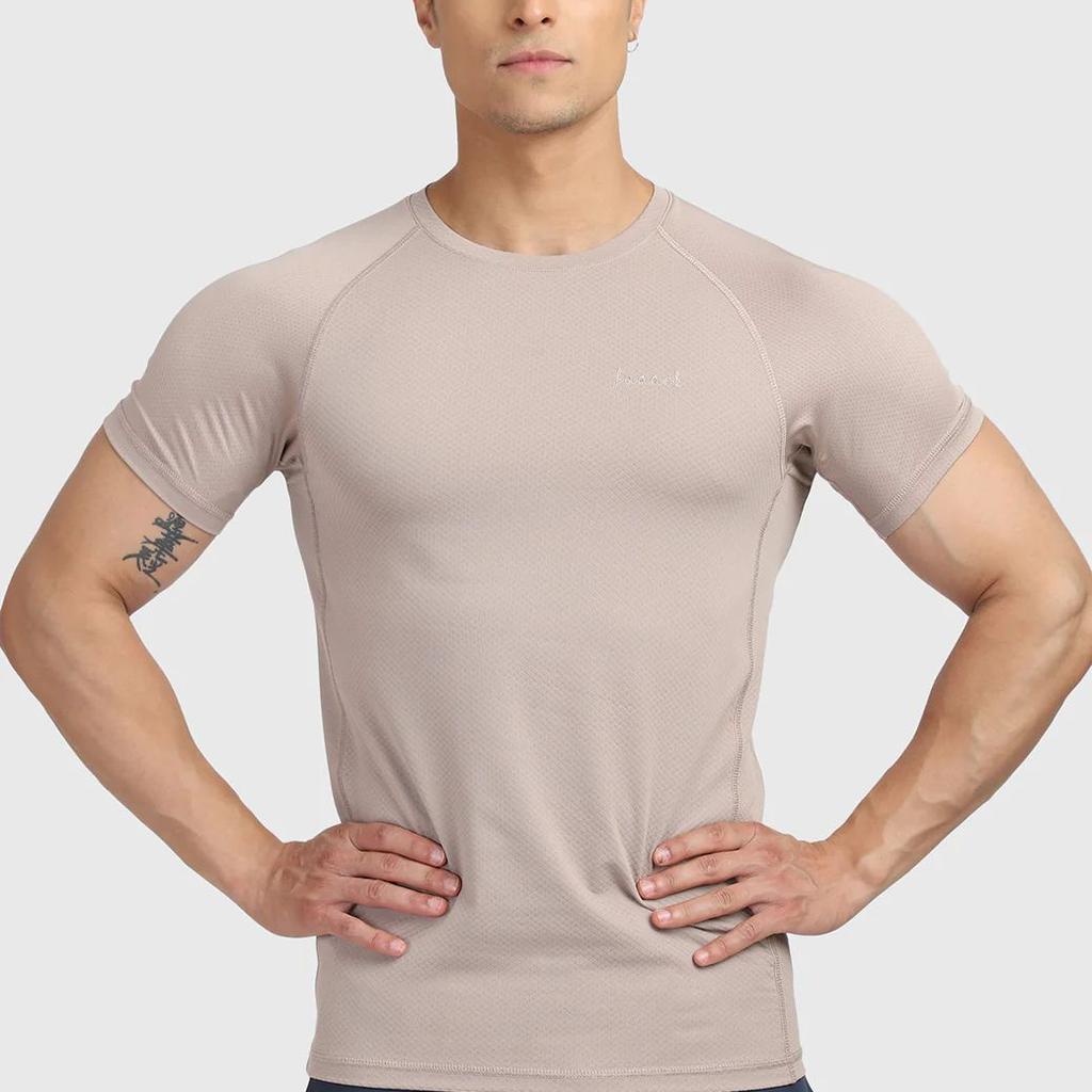 Sculpt T-shirts Beige