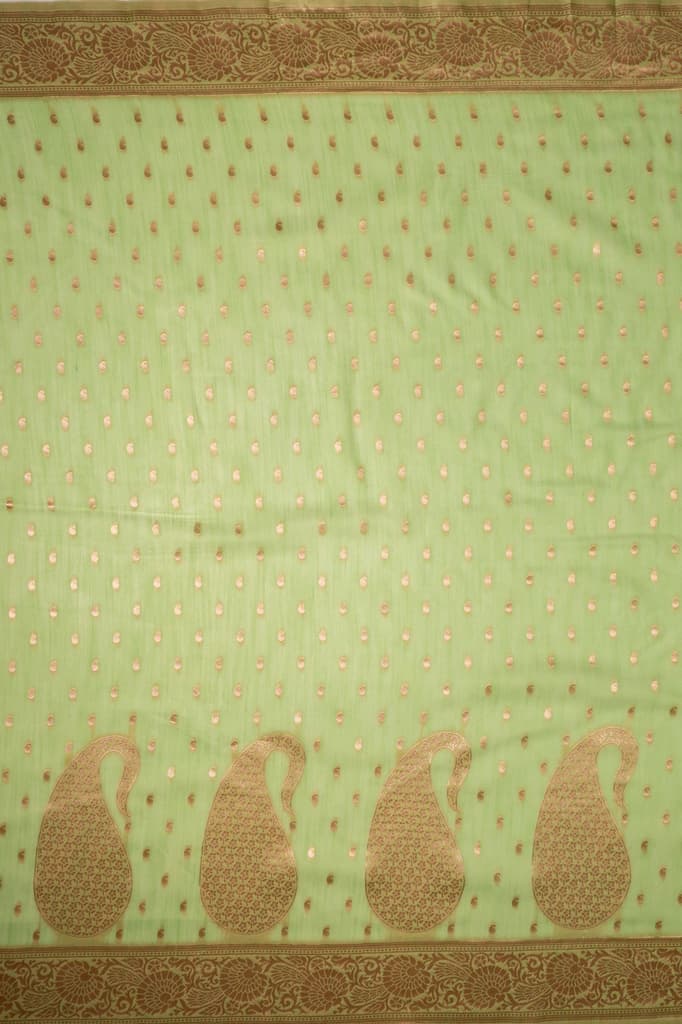 Mimosa Women's Woven Design Banarasi Style Art Silk Saree With Blouse Piece : SA00001779PSFREE — photo 8