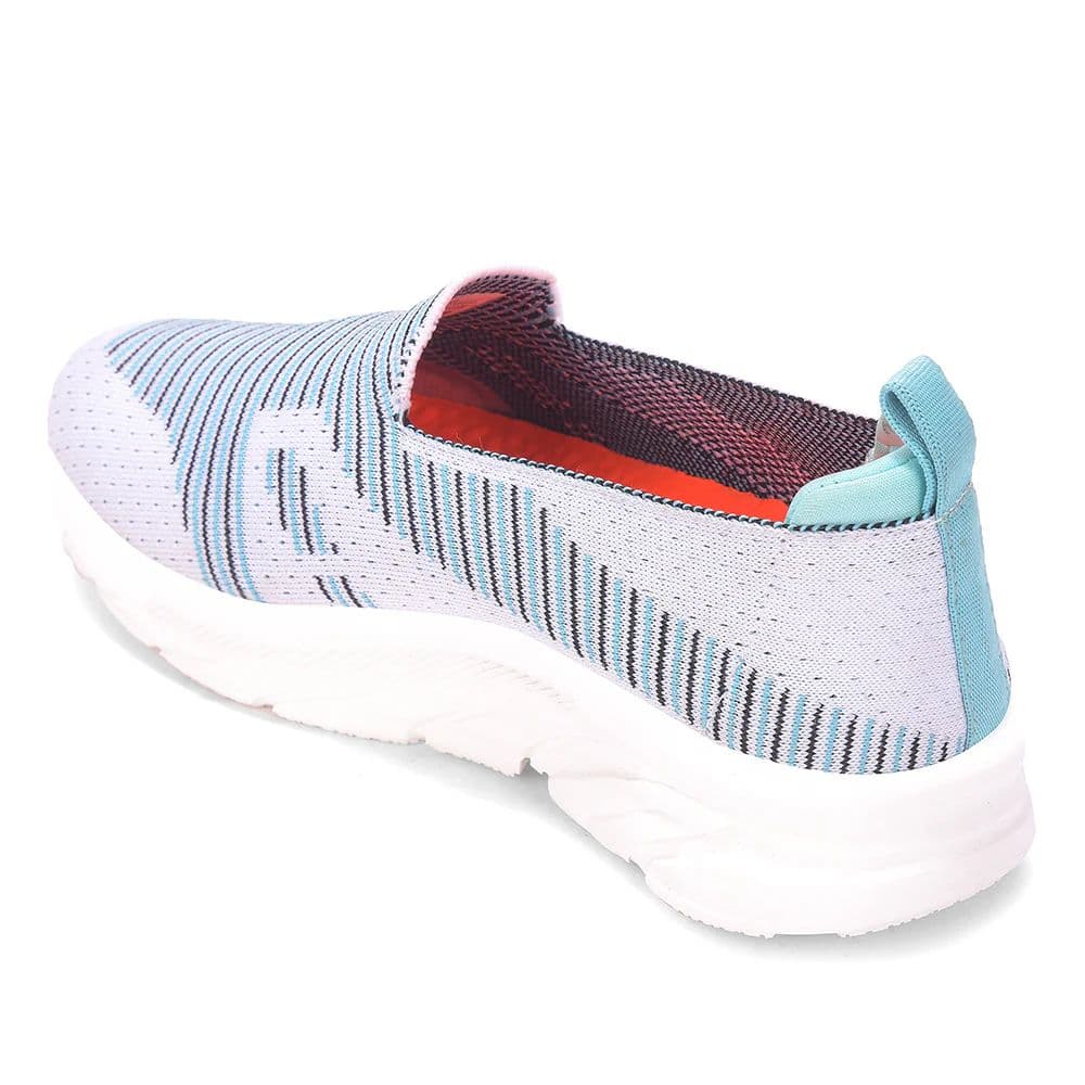 LEAP7X BELASTAR-E Grey Casual Non Lacing Walking Shoes for Women by Liberty — photo 4