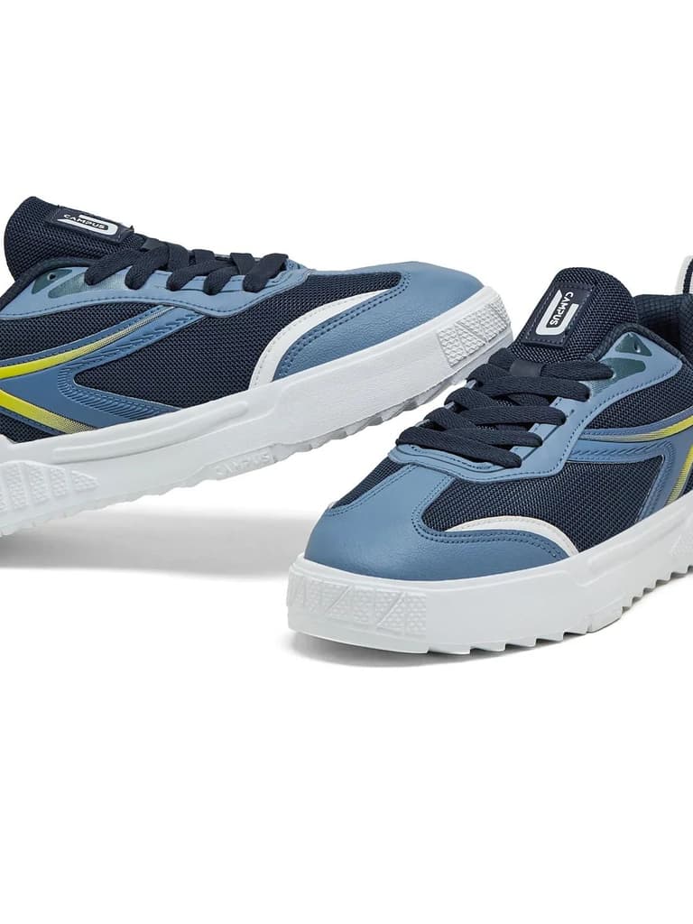 STATIC Navy Men's Sneakers — photo 7