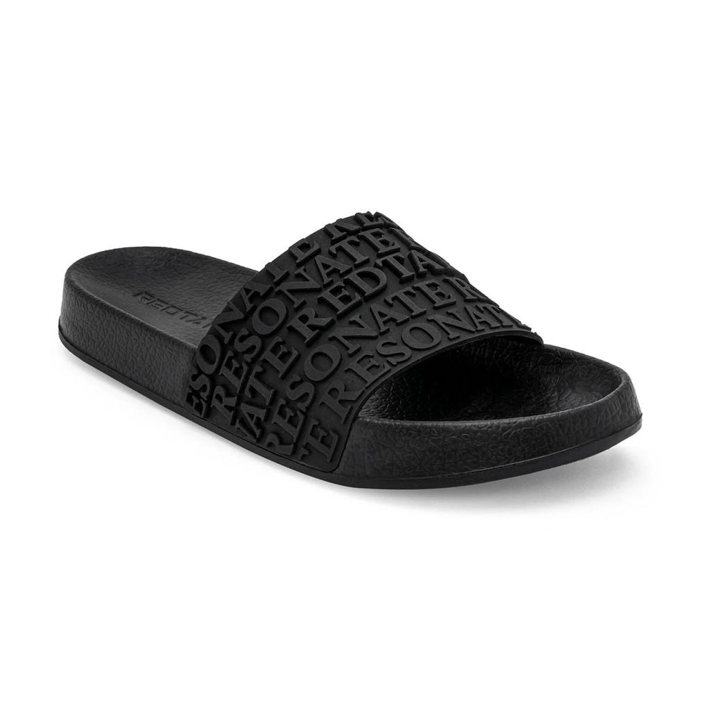 Womens Sliders in Black | Casual Pool Sliders
