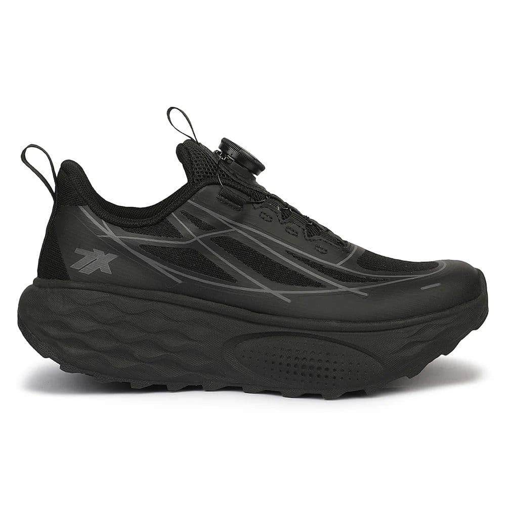 Leap7X ZQ-WFL-04 Black Twist & Go Sports Non Lacing Walking Shoes for women by Liberty — photo 2