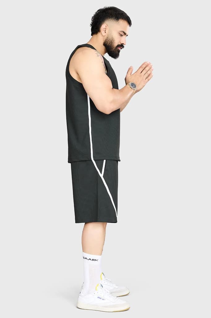 Drip Oversized Tank Olive — photo 5