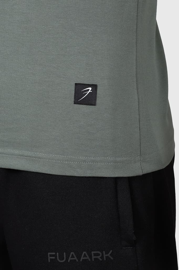 Legacy Scoop Neck T-shirt Sage Green — photo 4