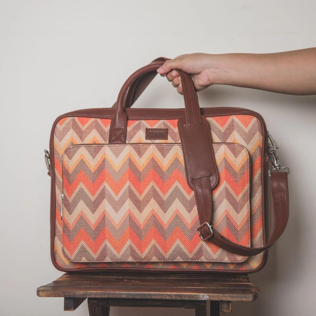 Tidal Wave Combo - Laptop Bag & Chain Wallet — photo 3