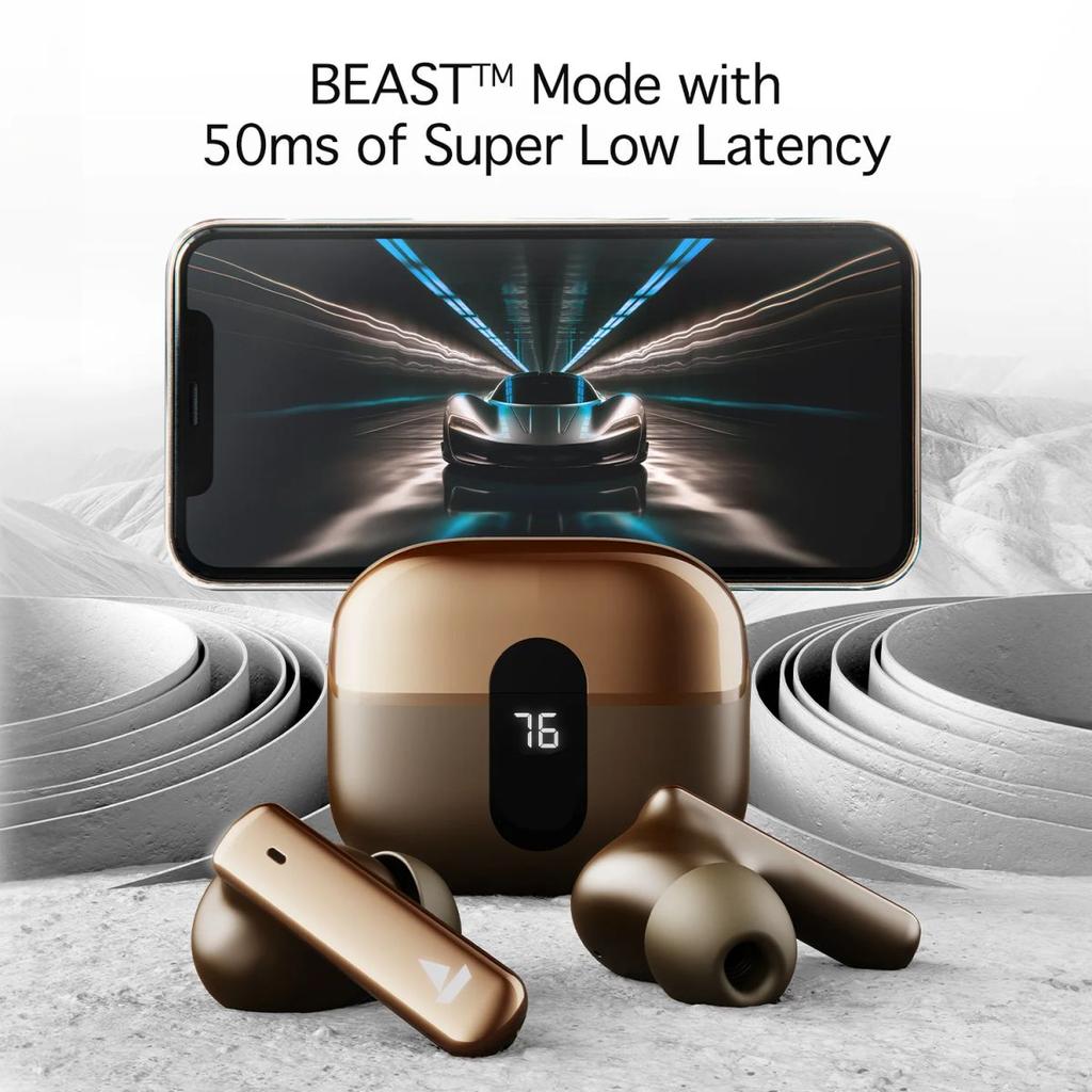 boAt Airdopes 181 Pro SS Edition | TWS Earbuds with 100 Hours Playback, Quad Mics with ENx™, BEAST™ Mode, ASAP™ Charge — photo 9