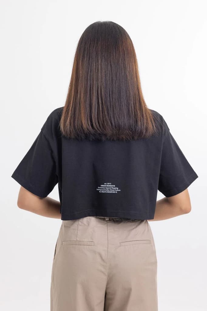 Holy // Womens Cropped Box Fit Tee — photo 6