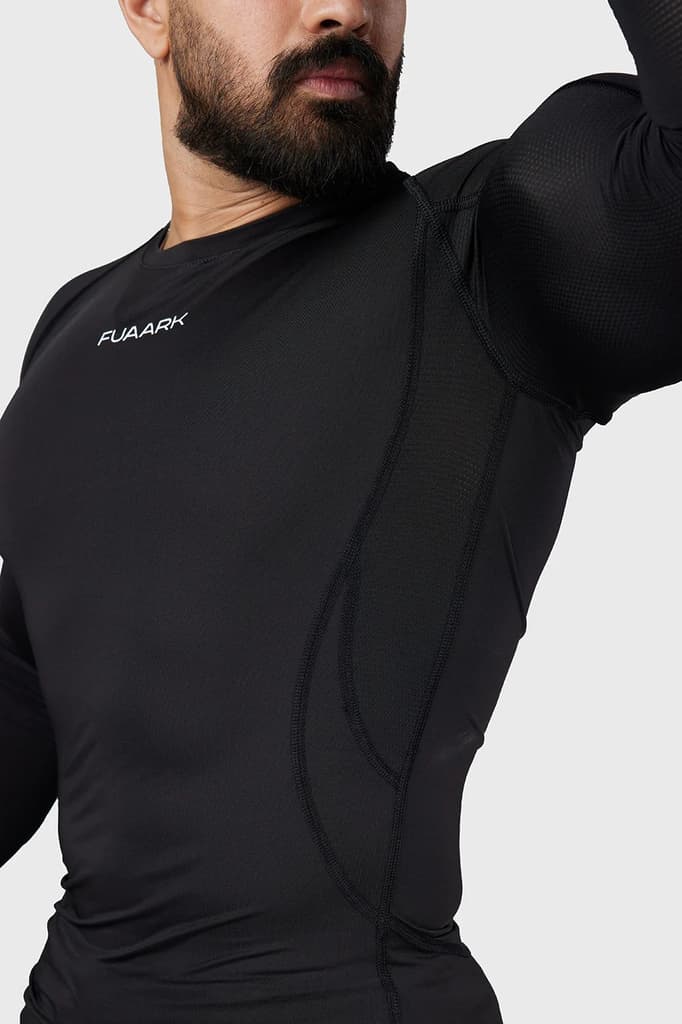 Compression 2.0 Full Sleeves T-shirt Black — photo 4